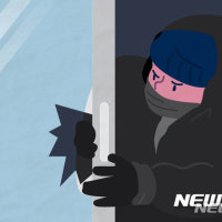 '유리창 내리쳐 2분 만에' 새벽 광주 금은방 턴 20대 여성