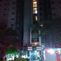 울산 북구 아파트 어린이집 화재…주민 등 3명 연기흡입