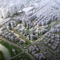 신답 역세권에 공원 품은 정원형 재개발 아파트 들어선다