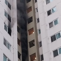 인천 구월동 아파트서 불…입주민 100여 명 대피 소동