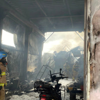 부산 동구 아파트·기장군 인테리어 업체 불…인명피해 없어