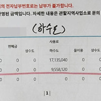 아파트 지하수유출 하수도요금 해결…금액지원·관로신설