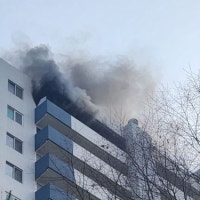 성남 아파트 화재, 주민 30명 대피…인명피해 없어