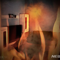 울산 신정동 아파트서 불…주민 20여 명 연기흡입