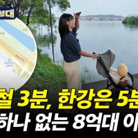 회사 가기 좋은데 한강도 가깝다…서울 '8억대' 역세권 아파트 어디?[부...