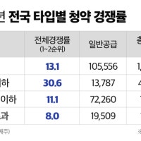 중대형 보다 잘 나가는 소형 아파트…‘경쟁률 30대1’ 불티나는 이유는