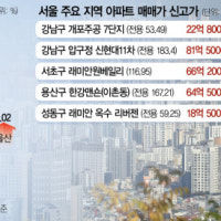 아파트 값 폭락한다더니 서울 대단지 신축은 '신고가'…양극화 심화
