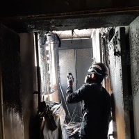 부산 해운대 아파트서 불... 일가족 4명 대피