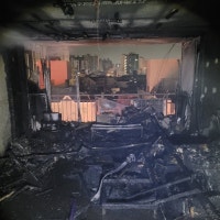 새벽에 울산 10층 아파트 불.. 주민 26명 놀라 대피