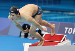 [도쿄올림픽]황선우, 자유형 100m 5위…드레셀 금메달(종합)