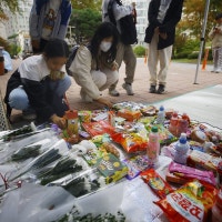 아파트 단지서 ‘청소차 참변’ 광주 초등생 애도