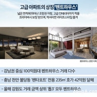 스카이커뮤니티부터 펜트하우스까지… 아파트 건설사별 상층부 활용 비...