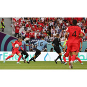 한국, 우루과이와 0-0으로 전반 종료 [2022 카타르 월드컵]