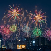 불꽃놀이 보려… 길 한복판 車 세우고 아파트 무단 침입