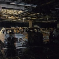 인천 전기차 화재 아파트 480가구 단전…주민 불편 겪어