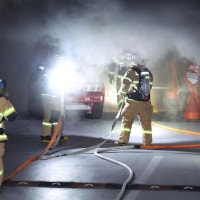 인천 전기차 화재, 스프링클러 끈 사람 있었다