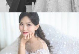 가수 가은, 5살 연상 비연예인과 결혼...웨딩화보 공개