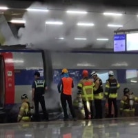 부산역 KTX 연기 소동...서울 등촌동 아파트 화재로 주민 대피