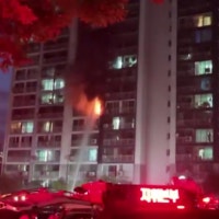 경기 고양시 아파트에서 불...3명 경상·30명 대피