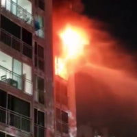 인천 도림동 아파트에서 화재...이웃 주민 80명 대피