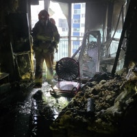 광주 문흥동 아파트에서 불...인명피해 없어