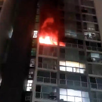 서울 아파트 화재로 주민 119명 대피…강풍 피해도 잇따라