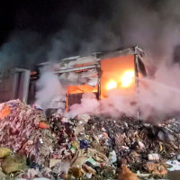 구옥 불 노모·손자 사망…폐기물 업체 · 아파트 불