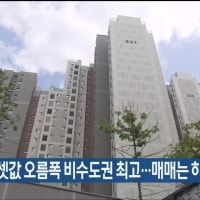 울산 아파트 전셋값 오름폭 비수도권 최고…매매는 하락