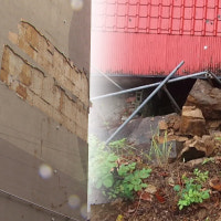 장맛비·강풍에 아파트 외벽 뜯기는 등 피해 잇따라