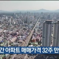 울산 주간 아파트 매매가격 32주 만에 상승