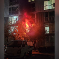 경기 포천 아파트서 불…“전기 자전거 배터리 발화 추정”