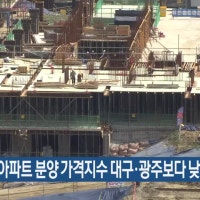 부산 10월 아파트 분양 가격지수 대구·광주보다 낮아