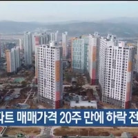 울산 주간 아파트 매매가격 20주 만에 하락 전환