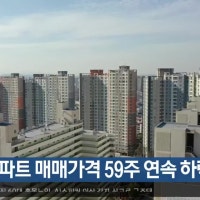 대구 아파트 매매가격 59주 연속 하락