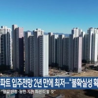 전북 아파트 입주전망 2년 만에 최저…“불확실성 확대”