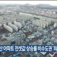 지난해 울산 아파트 전셋값 상승률 비수도권 ‘최고’