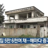 대구 빈집 5만 6천여 채…해마다 증가