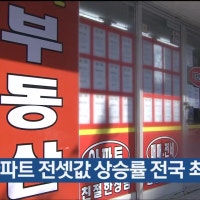 울산 아파트 전셋값 상승률 전국 최고