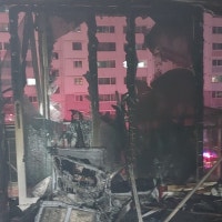 광주서 아파트 화재…연휴 저녁에 50여 명 대피 소동