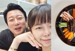 박지연, ♥이수근에 만들어준 '야식 스케일' 어마어마해.."소고기 냉채 요리"