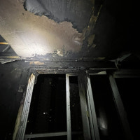 한밤중 아파트 에어컨 화재…주민 대피 소동