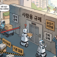 로봇 막는 '사람용 규제'…실생활 곳곳 제도 공백에 '비명'