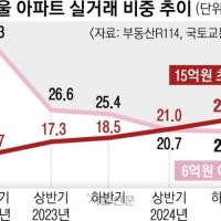 서울 아파트 거래 ‘똘똘한 한 채’ 선호 현상 더 늘었다