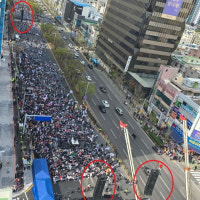 울산 탄핵 집회에 ‘플라잉 스피커’ 첫 등장... 민원 배로 폭증