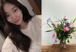'최태준♥︎' 박신혜, 예쁜 꽃으로 태교 중 "손이 후덜덜"