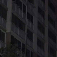 강한 비바람에 경기 안양 아파트 정전‥192세대 불편