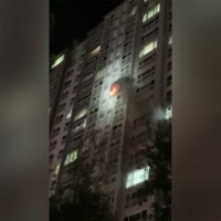 대구 달성군 아파트서 불‥에어컨 실외기실 화재