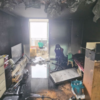 경기 파주시 아파트 화재‥아들 숨지고 어머니 부상