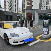 앞유리에 주차위반 딱지 '덕지덕지', 월요일 아침 아파트 입구 막은 외제차