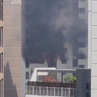 서울 역삼동 아이파크 아파트서 화재… 에어컨 기사·11개월 아기 병원 이송